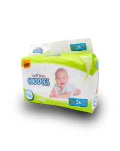 VELONA BABY DIAPERS JUMBO SMALL 36PCS