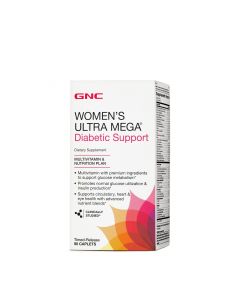 GNC WOMENS ULTRA MEGA DIABETIC SUPPORT 90 S 185912