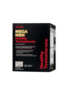 GNC MEGA MEN HEALTHY TESTOSTERONE 30 PACKS