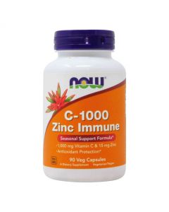 NOW VITAMIN C 1000 ZINC IMMUNE 90S