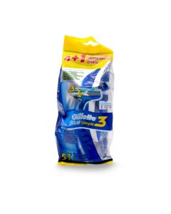 GILLETTE BLUE SIMPLE 3 4+1 RAZOR
