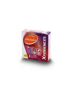LIFESTYLES XPERIENCES CONDOMS 3S
