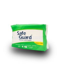 SAFE GUARD ADULT DIAPERS  4 S
