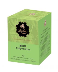 Zesta Pure Peppermint - 15 Pyramid Tea Bags