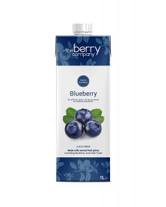 THE BERRY COMPANY BLUEBERRY JUICE 1L