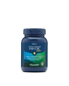 GNC TRIPLE STRENGTH FISH OIL 120 735223
