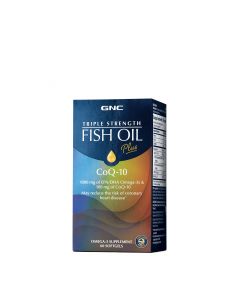 GNC TRIPLE STRENGTH FISH OIL COQ-10