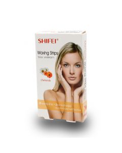 SHIFEI FACE WAXING STRIPS CHAMOMILE 20S