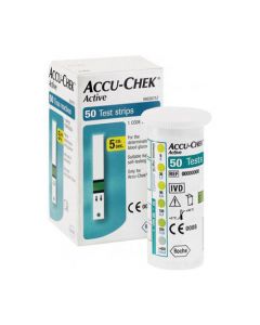 ACCU-CHEK ACTIVE GLUCOSE TESTING STRIPS 50S