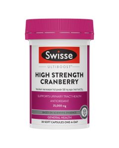 Swisse Ultiboost High Strength Cranberry 25000mg Capsule