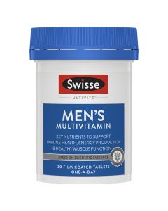 SWISSE MENS MULTIVITAMINS TAB 30S
