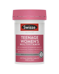 SWISSE ULTIVITE TEENAGE WOMENS MULTIVITAMIN 60 TAB