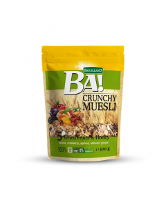 BA CRUNCHY MUESLI 5 DRIED FRUITS & HONEY 300G		
