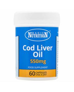 BASIC NUTRITION COD LIVER OIL 550MG 30'S
