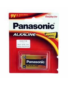 PANASONIC ALKALINE 9V-6LR61T 1B