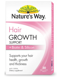 NATURES WAY HAIR GROWTH SUPPORT TAB 30S