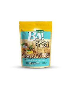 BA CRUNCHY MUESLI 5 TROPICAL FRUITS & HONEY 300G		