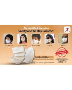 LIBERA LINEN ADULT (SINGLE) FACE MASK