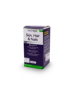 NATROL ADVANCED SKIN HAIR & NAILS 60 CAP