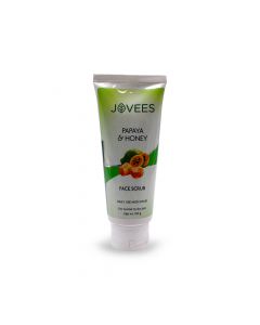 JOVEES PAPAYA AND HONEY MUD SCRUB 100G