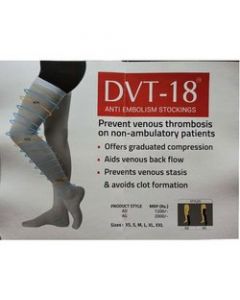 DVT-18 ANTI EMBOLISM STOCKING (AG) M