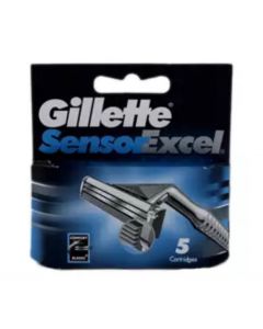 GILLETTE SENSOR EXCEL CARTRIDGES 5 S