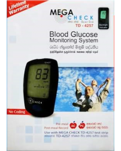 Mega Check Glucometer TD4207