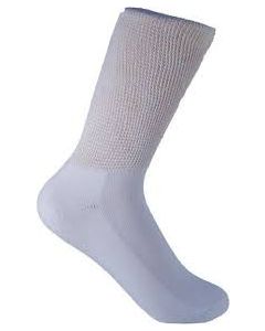 SOKOYE DIABETIC SOCK WHITE 9-11