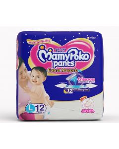 MAMY POKO DIAPER PANT LARGE 12 S