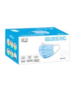 FACE MASK KIDS BLUE 25S ( IMEDRA )