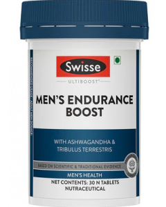 SWISSE ULTIBOOST MENS ENDURANCE BOOST TAB 30S
