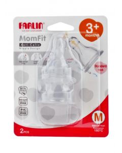 FARLIN STRETCHY ANTI-COLIC NIPPLE  AC-21011 M