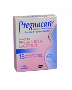 PREGNACARE CAPS 10S