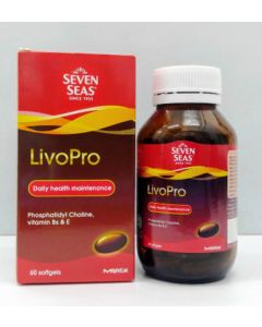 SEVEN SEAS LIVOPRO CAP 60S