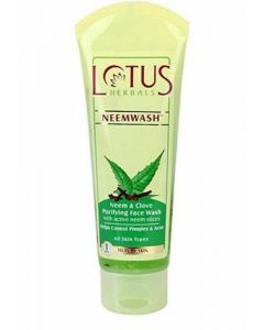 LOTUS  NEEMWASH NEEM & CLOVE ULTRA PURIFYING FACE WASH 120G
