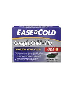 EASE A COLD COUGH, COLD & FLU 24'S