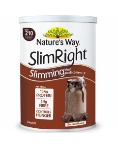 NATURES WAY SLIMRIGHT CHOCOLATE 500G
