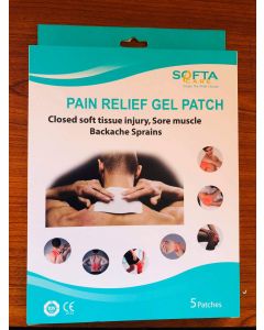 SOFTA PAIN RELIEF GEL PATCH 5S SQ1306