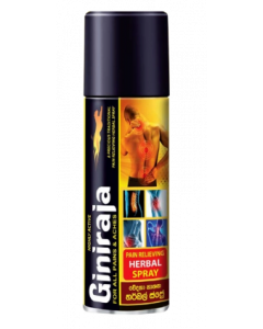 GINIRAJA PAIN RELIEVING HERBAL SPRAY 100ML