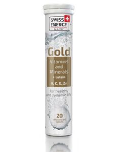 SWISS ENERGY GOLD Vitamins and Minerals + Lutein