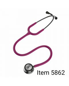 LITTMANN CLASSIC III STETHOSCOPE 5862 RASPBERRY TUBE MIRROR 