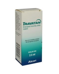 [P]TRAVATAN EYE DROPS 2.5ML