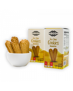 LA TREATS TEA TIME VANILLA COOKIES 100G