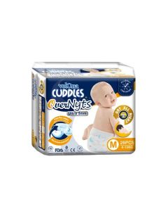 VELONA CUDDLES OVERNYT DIAPERS M 26PCS