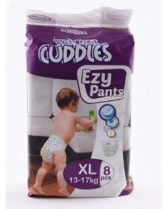 VELONA CUDDLES EZY PANTS XL 8PCS