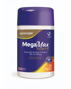 PRINCIPLE MEGAMAX FORTE FISH OIL 1500MG 60S