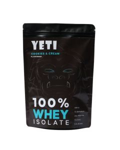 YETI WHEY ISOLATE COOKIE AND CREAM FLAVOURED 420G