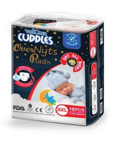 VELONA CUDDLES OVERNYT PANTS XXL 16PCS