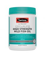 SWISSE ULTIBOOST ODOURLESS HIGH STRENGTH WILD FISH OIL 1500MG